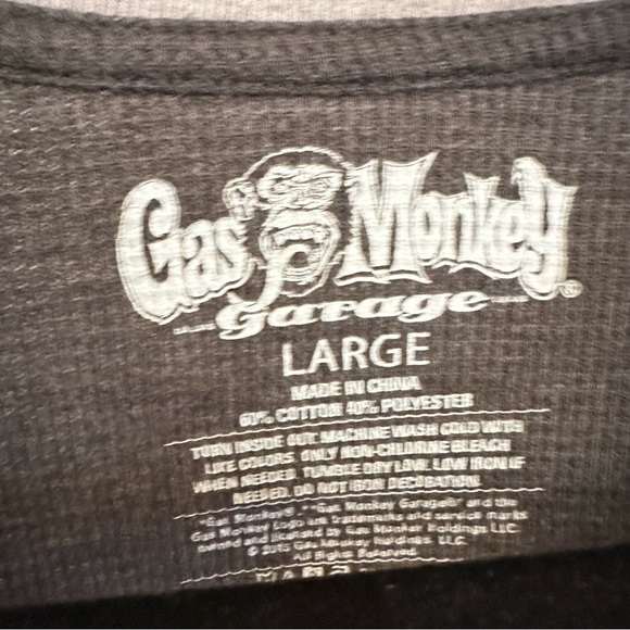 Gas Monkey Long Sleeve Shirt L - Picture 5 of 6